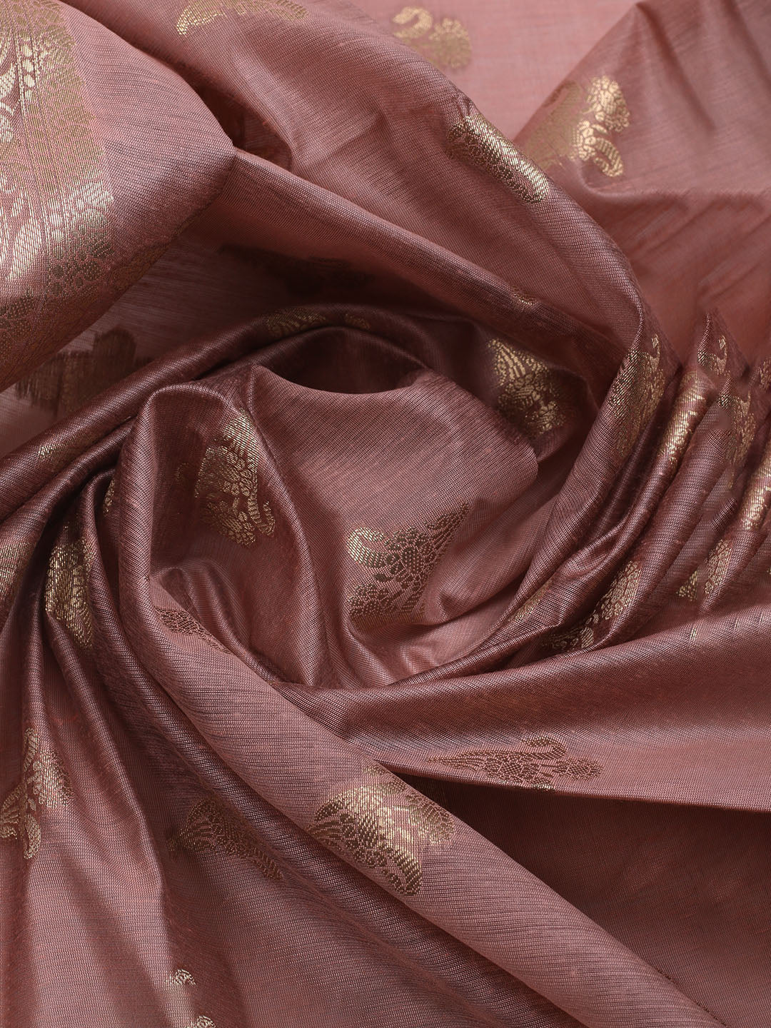 Woven Chanderi Unstitched Suit With Dupatta