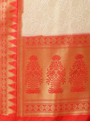 Brocade Zari Jaal Woven Handloom Saree