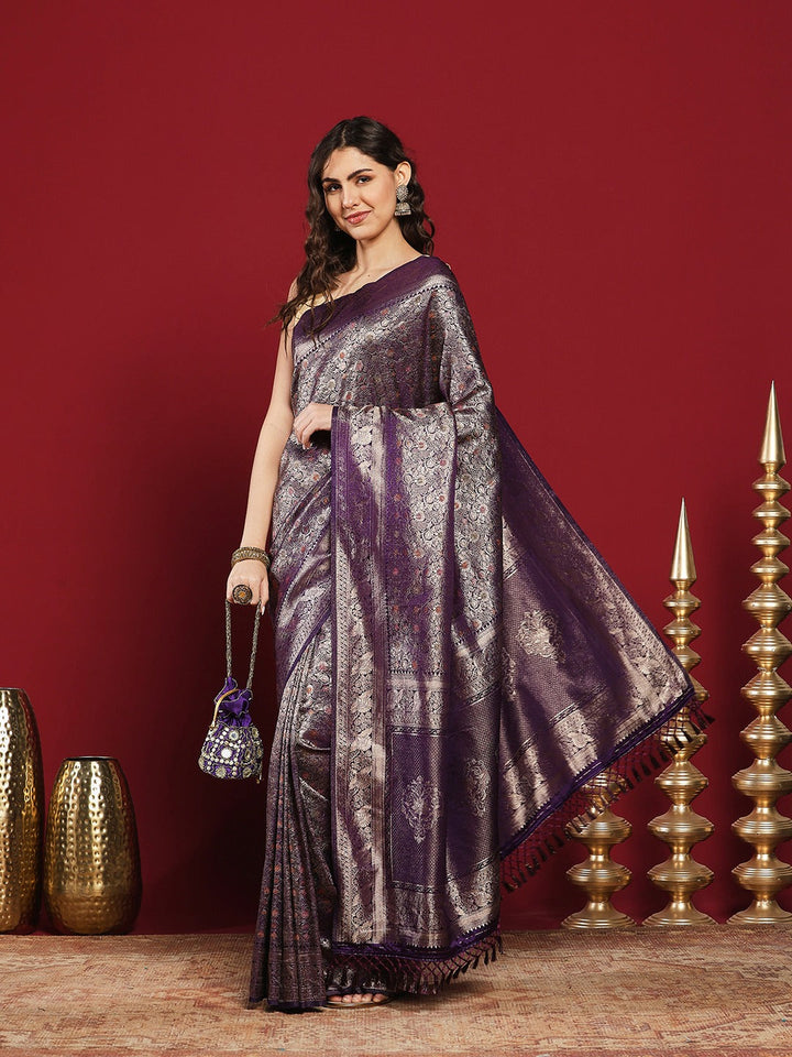 Woven Design Art Silk Saree