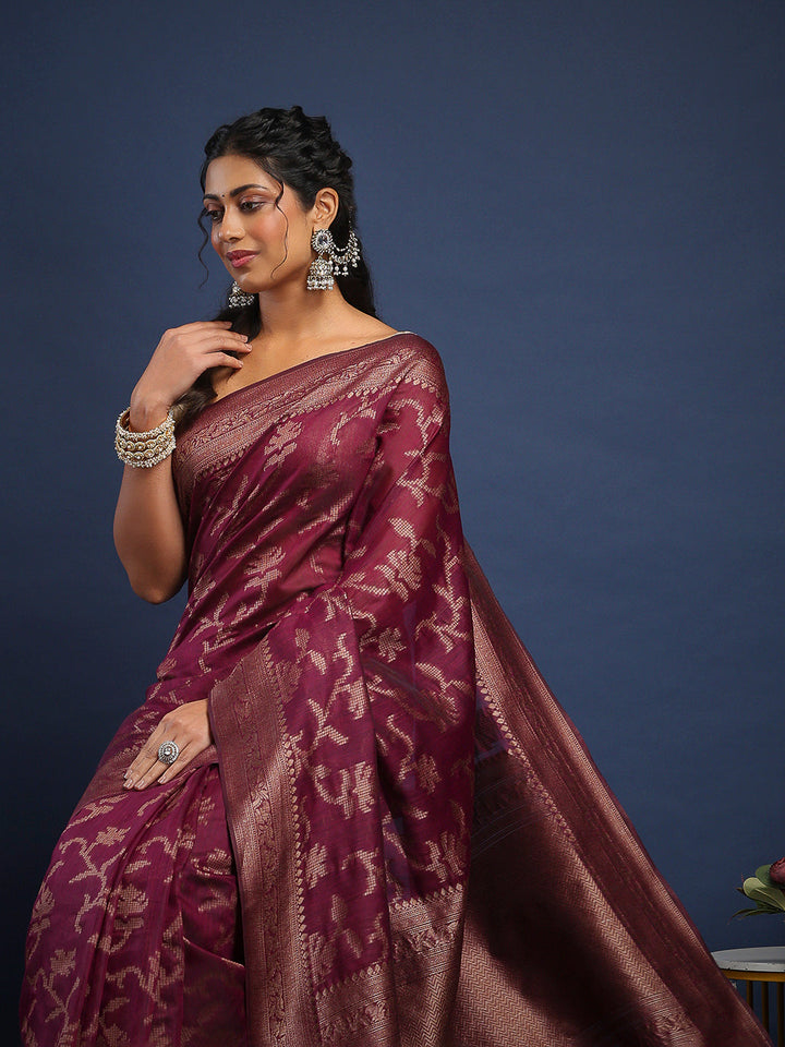 Woven Design Art Silk Saree
