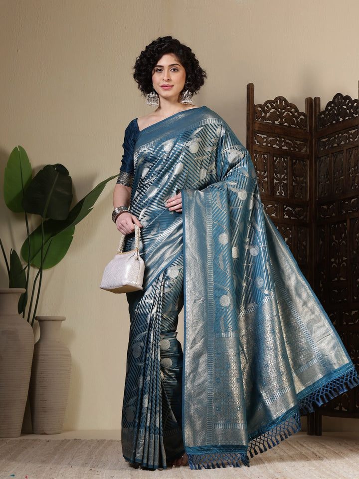 Woven Design Art Silk Saree