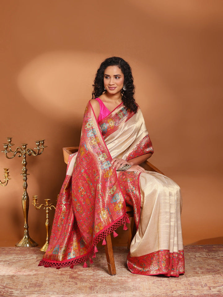 Woven Design Dola Silk Saree