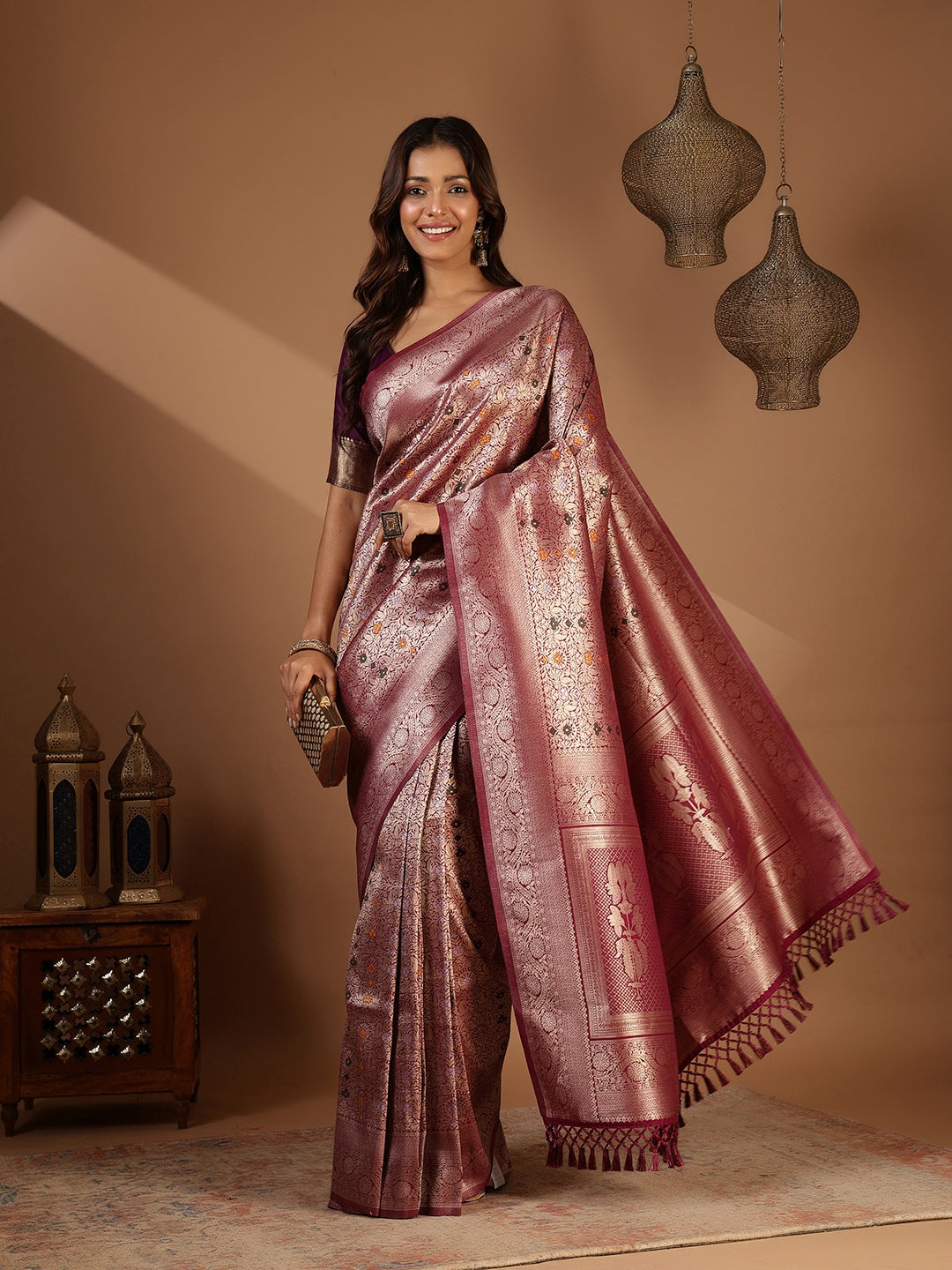 Woven Design Art Silk Saree