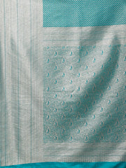 Zari Jaal Woven Handloom Saree