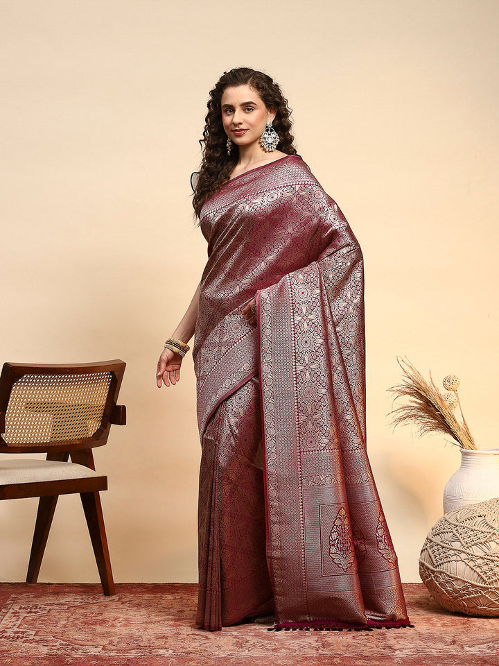 Woven Design Art Silk Saree