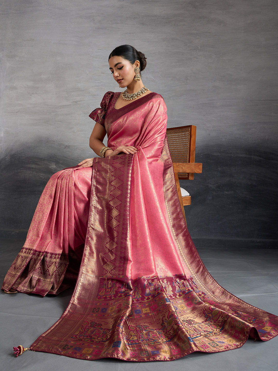 Woven Design Art Silk Saree