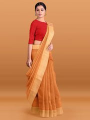 Zari Border Woven Art Silk Saree