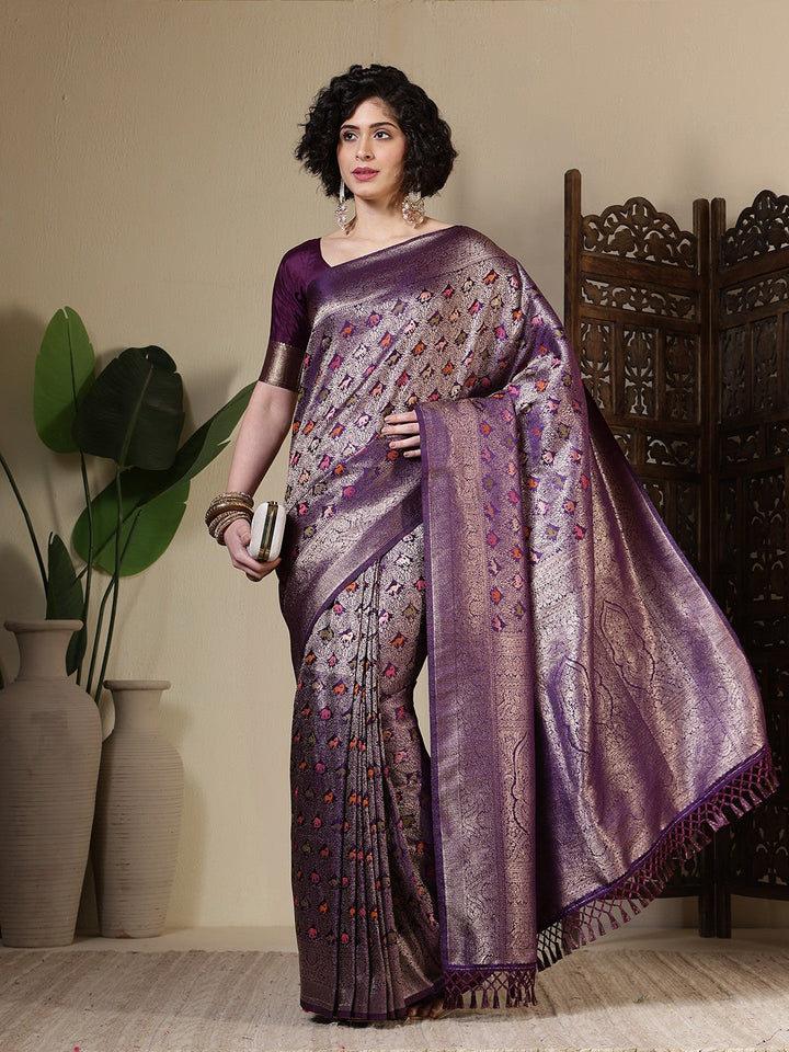 Woven Design Art Silk Saree