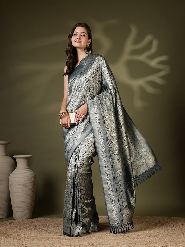 Woven Design Art Silk Saree