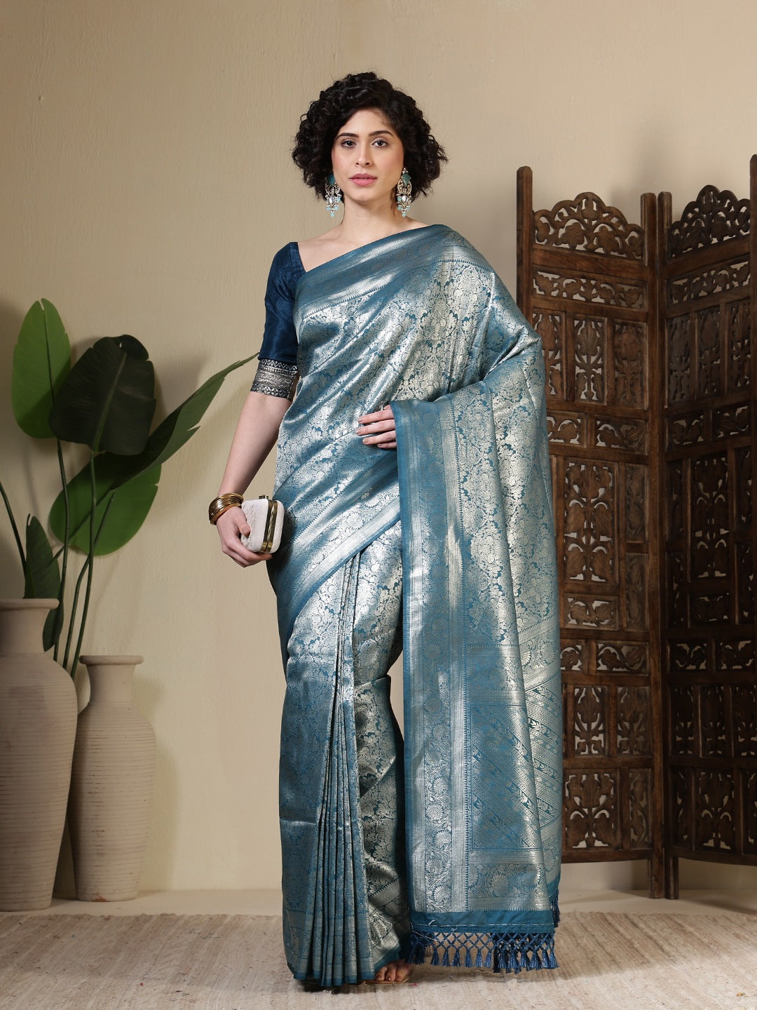Woven Design Art Silk Saree