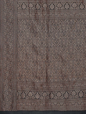 Zari Jaal Woven Crepe Saree
