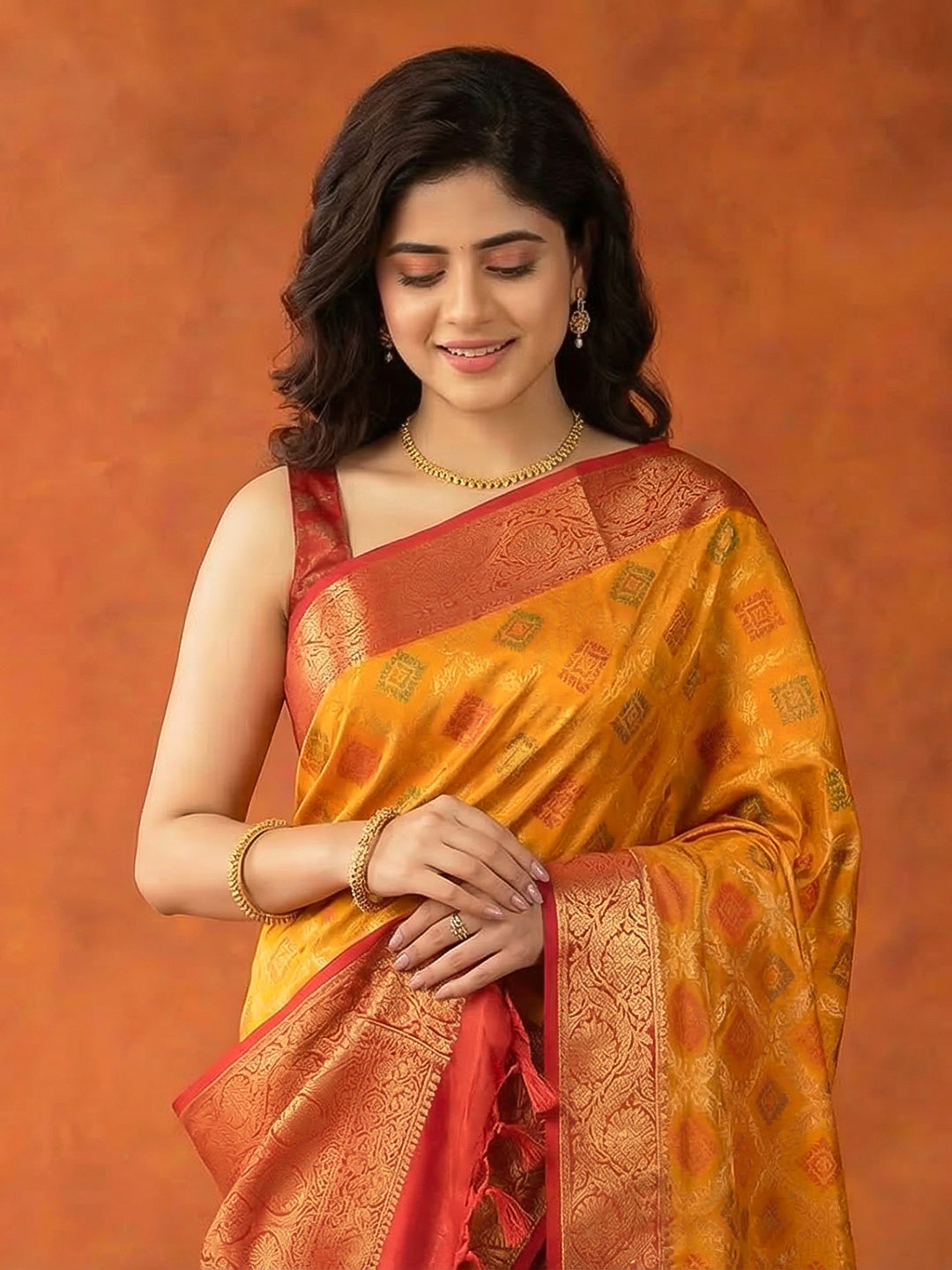Woven Design Art Silk Saree