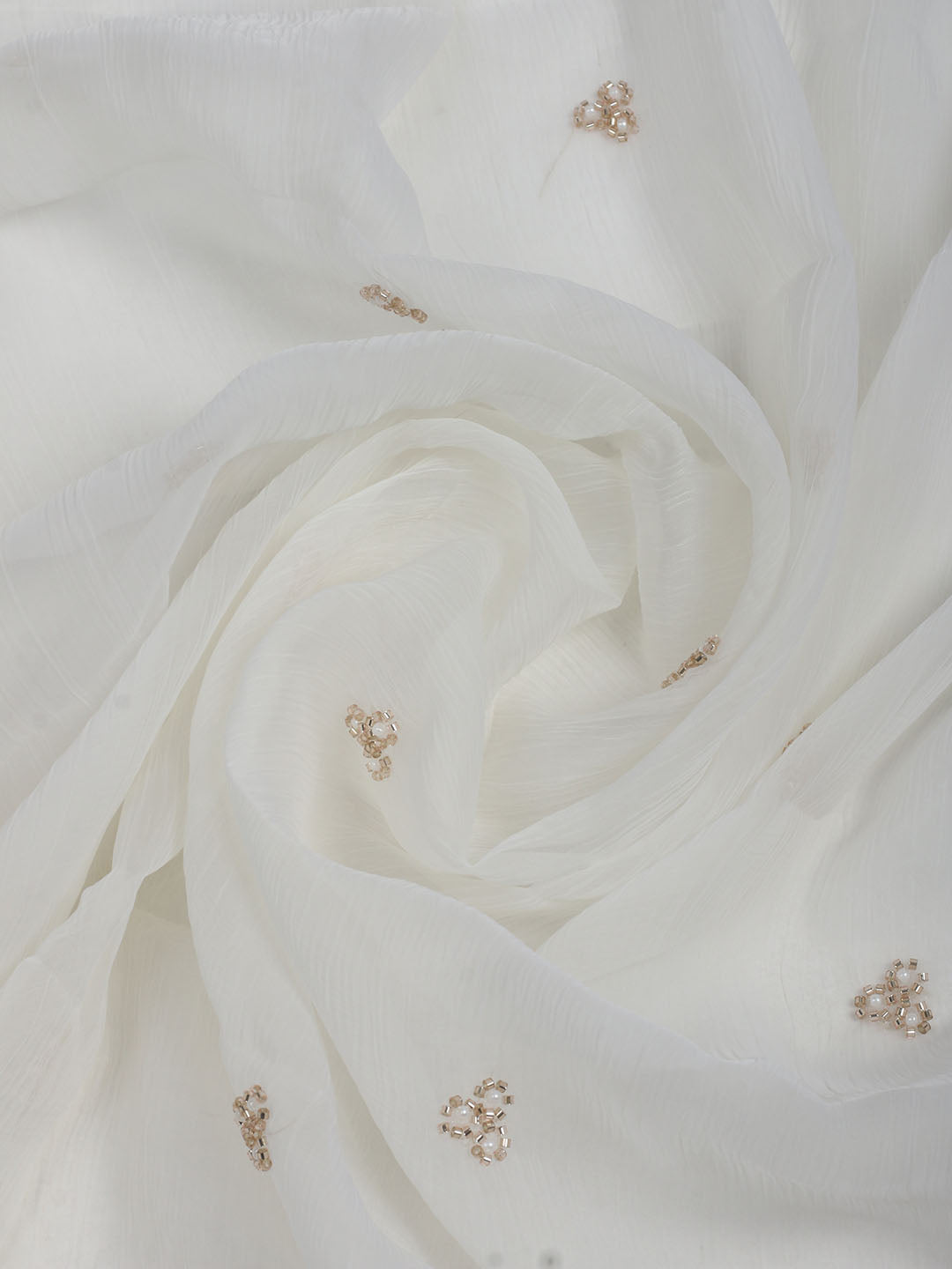 Embroidered Chiffon Unstitched Suit With Dupatta