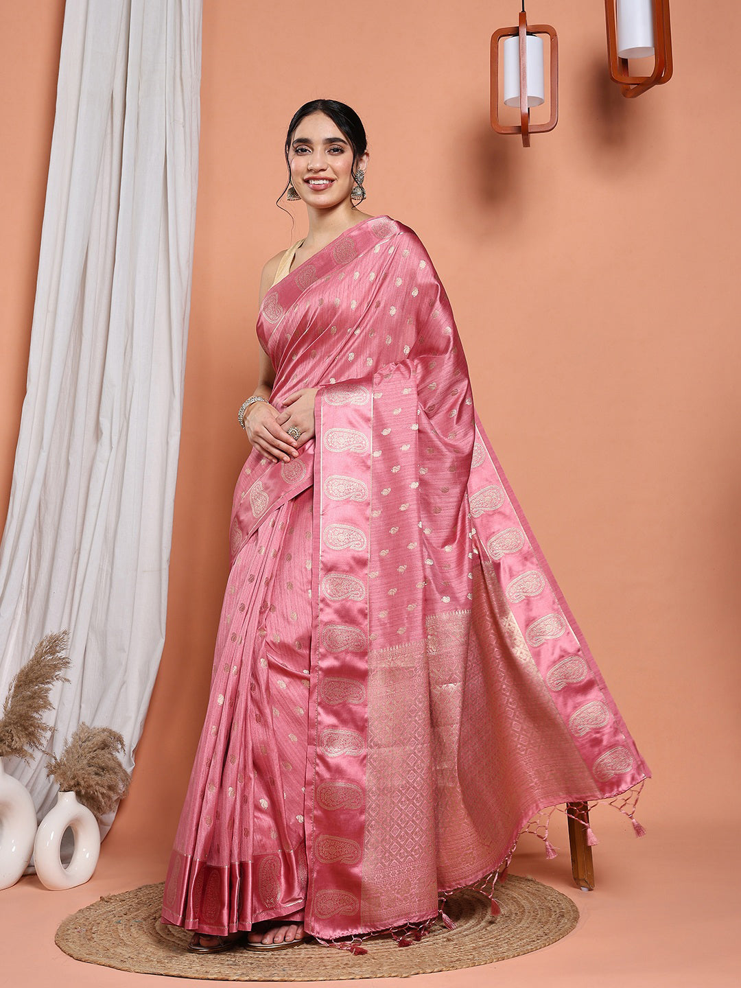 Woven Design Art Silk Saree