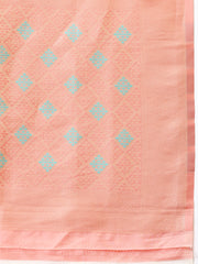 Zari Jaal Art Silk Woven Saree