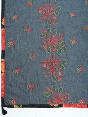 Printed Cotton Blend Kurta With Pant & Dupatta