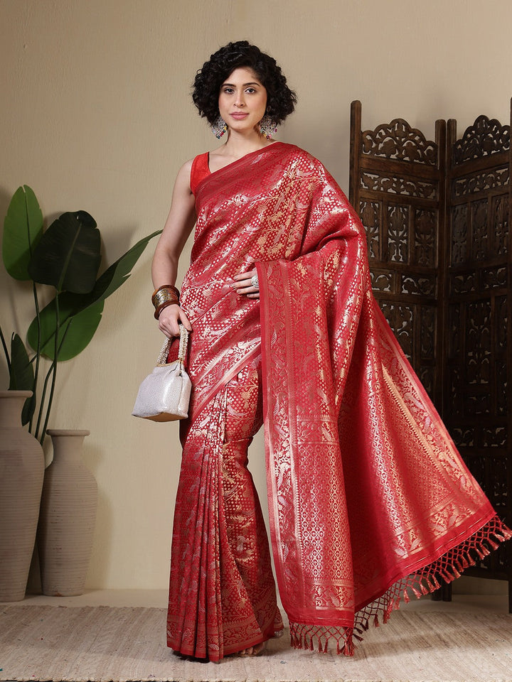Woven Design Art Silk Saree