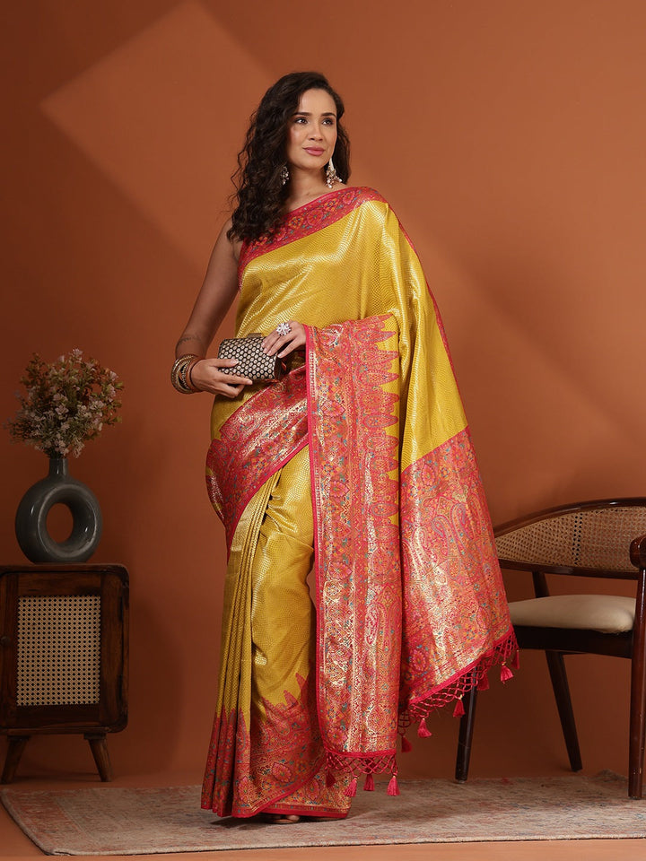 Woven Design Dola Silk Saree