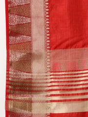 Zari Border Woven Handloom Saree