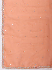 Sequence Embroidery Tissue Saree