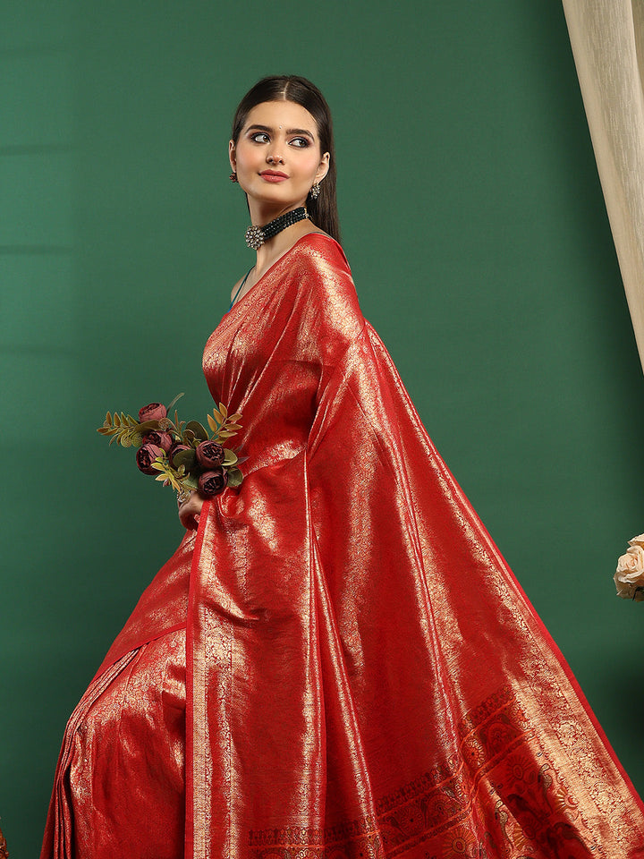 Woven Design Art Silk Saree