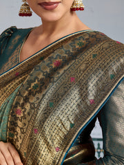 Woven Design Art Silk Saree