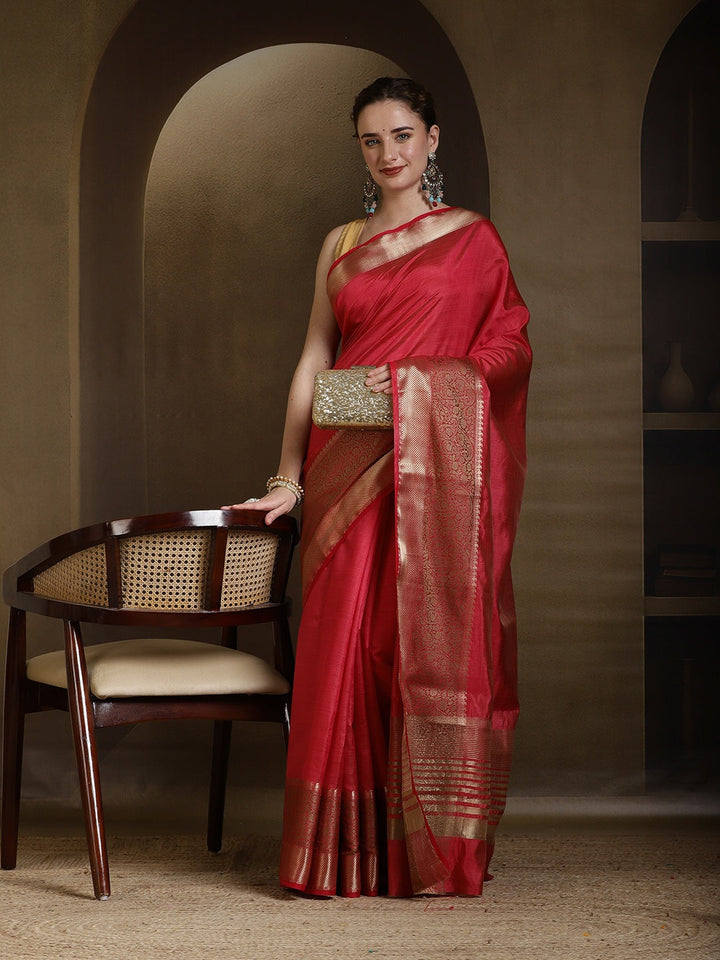 Woven Design Art Silk Saree