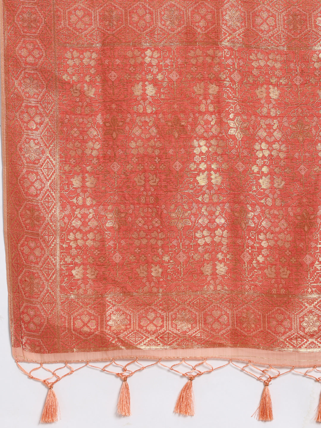 Zari Jaal Art Silk Woven Saree
