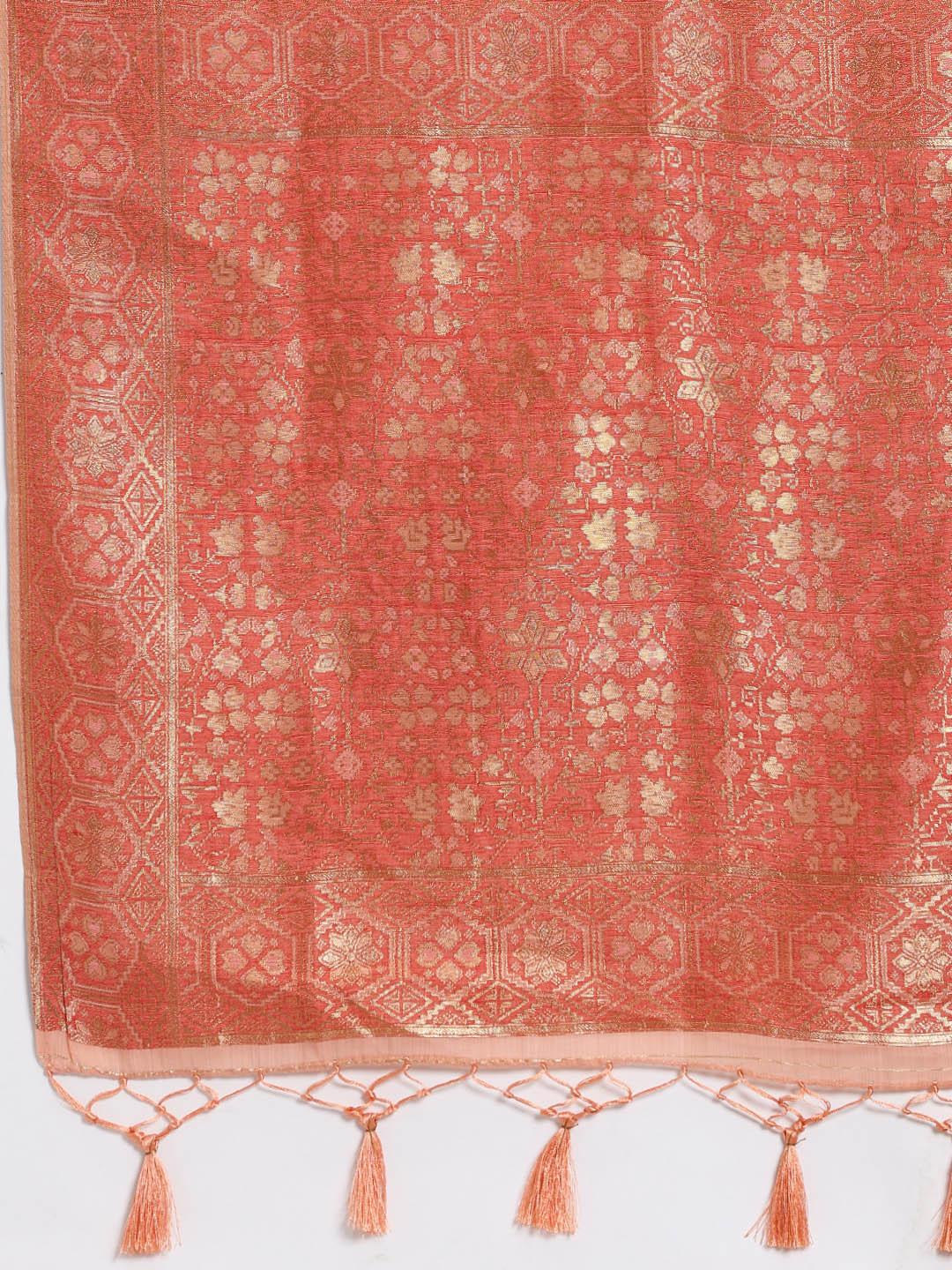 Zari Jaal Art Silk Woven Saree