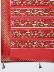 Patola Printed Art Silk Woven Saree