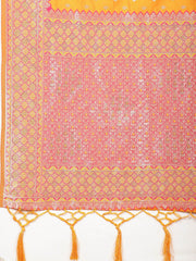 Stone Work Banarasi Woven Saree