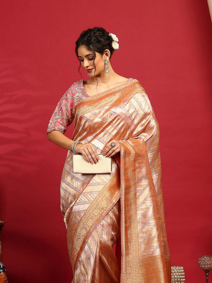 Embroidered Banarasi Saree