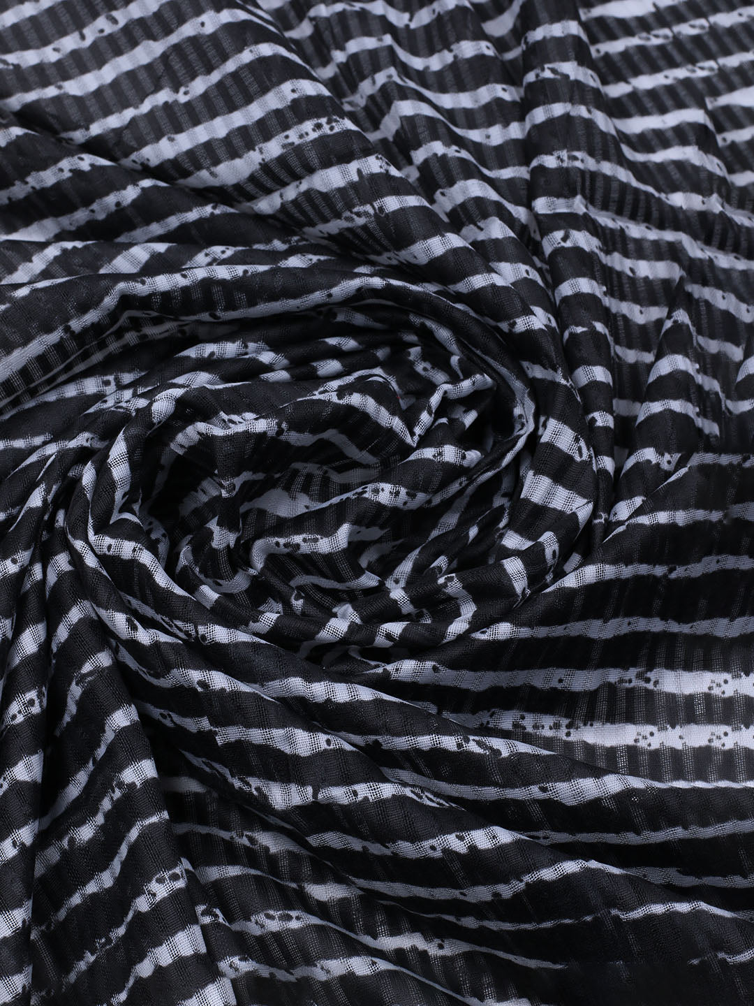 Printed Cotton Blend Unstitched Suit With Dupatta