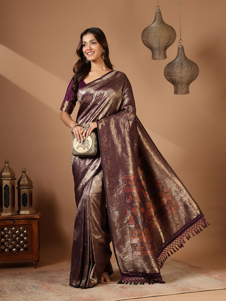 Woven Design Art Silk Saree