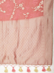 Zari Jaal Woven Banarasi Saree