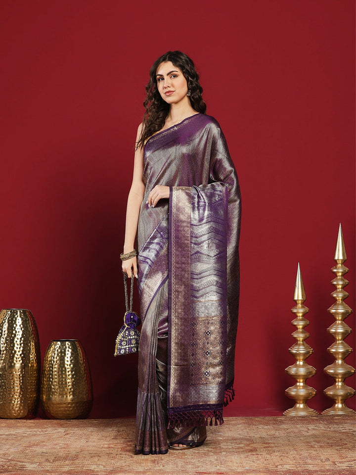 Woven Design Art Silk Saree