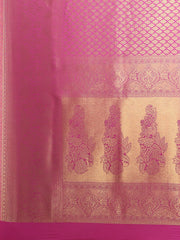 Zari Jaal Brocade Handloom Woven Saree