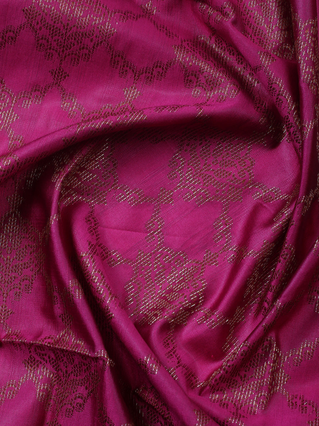 Woven Design Chanderi Unstitched Suit With Pant &amp; Dupatta