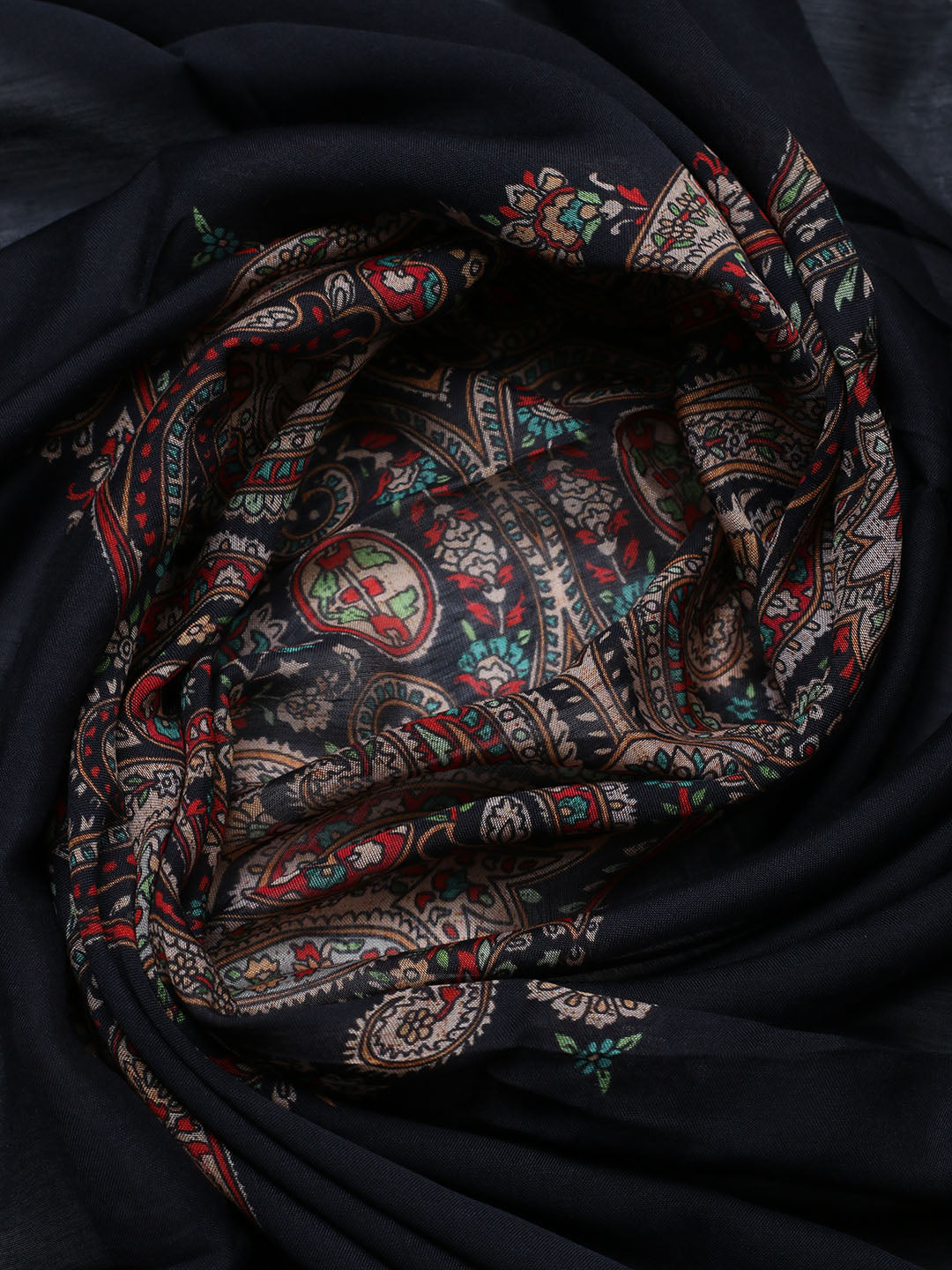 Embellished Muslin Unstitched Suit With Pant &amp; Dupatta