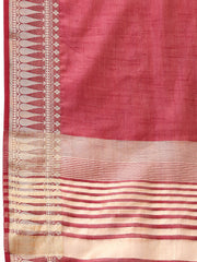 Zari Border Woven Handloom Saree