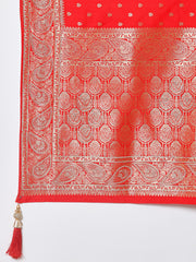 Stone Booti Banarasi Woven Saree