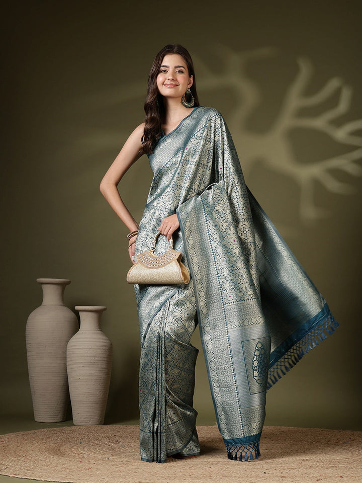 Woven Design Art Silk Saree