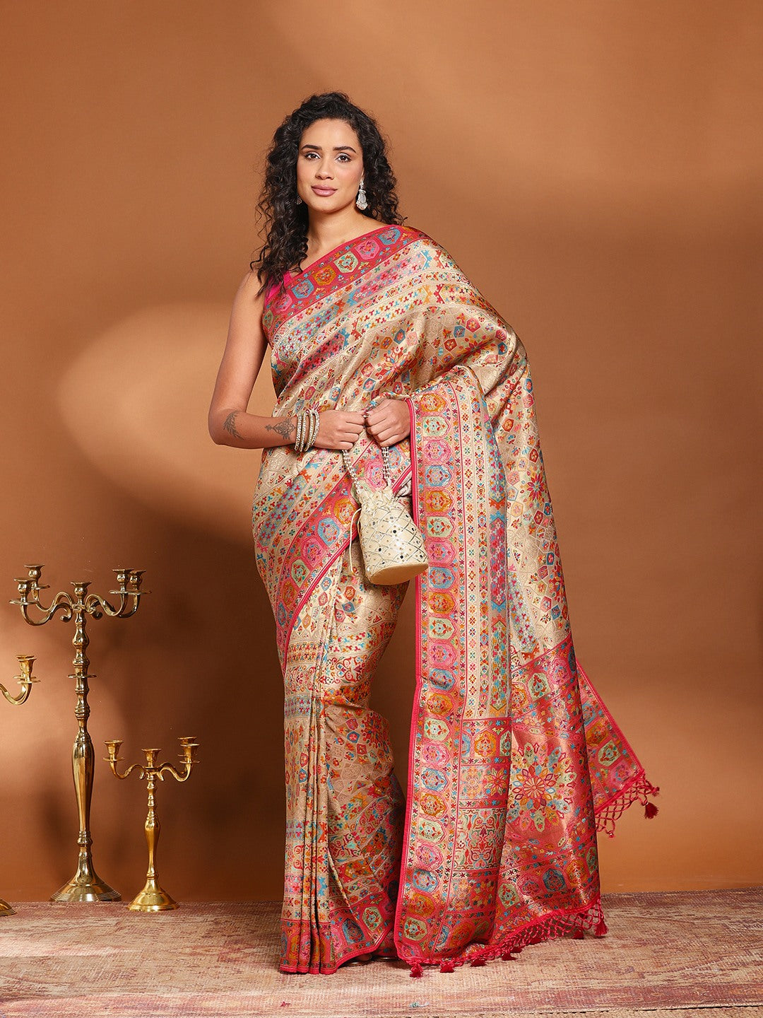 Woven Design Dola Silk Saree