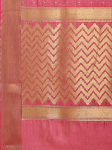 Zari Booti Woven Handloom Saree