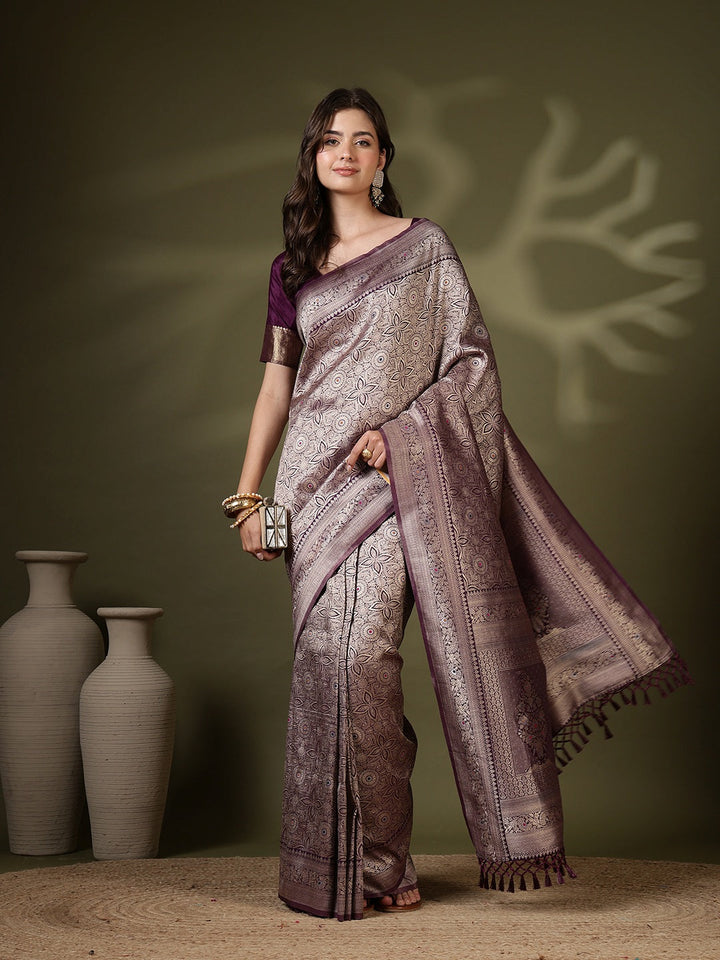 Woven Design Art Silk Saree