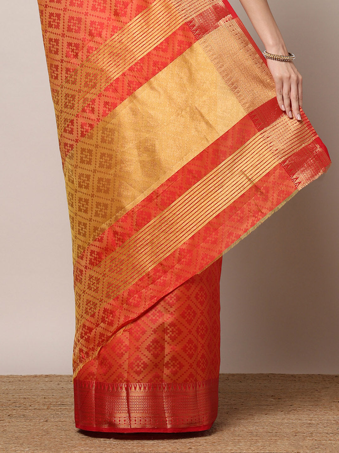 Woven Design Tussar Saree