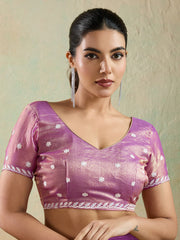 Embroidered Chiffon Saree