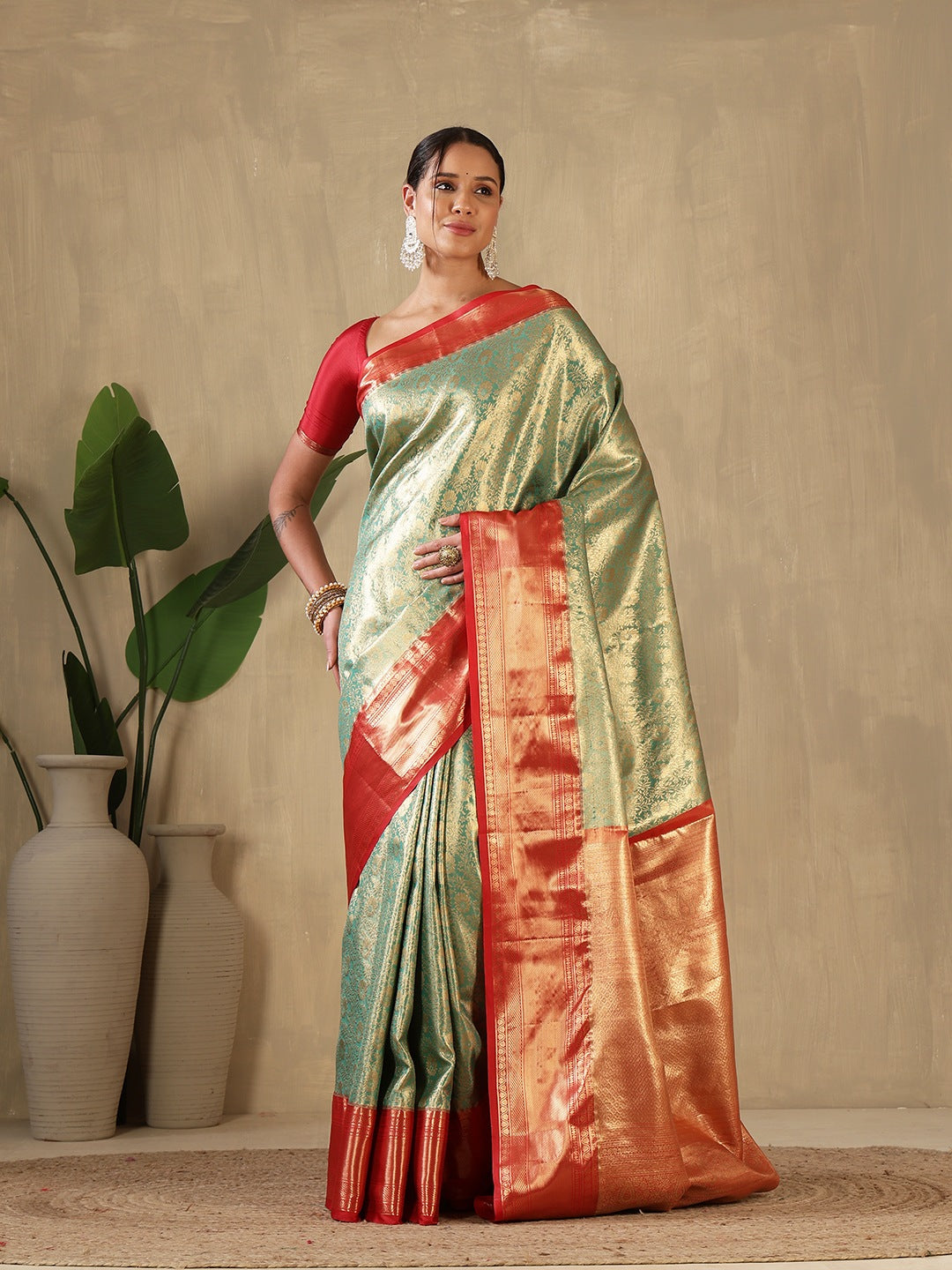 Woven Design Art Silk Saree