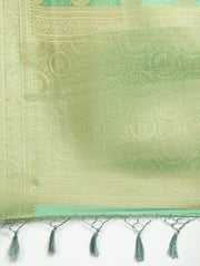 Zari Border Woven Art Silk Saree