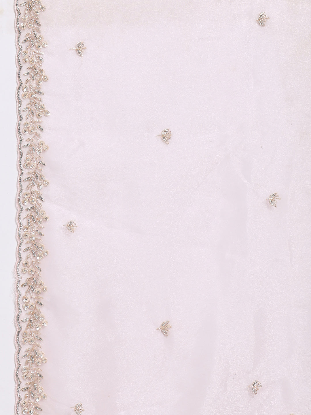 Sequence Embroidery Tissue Saree